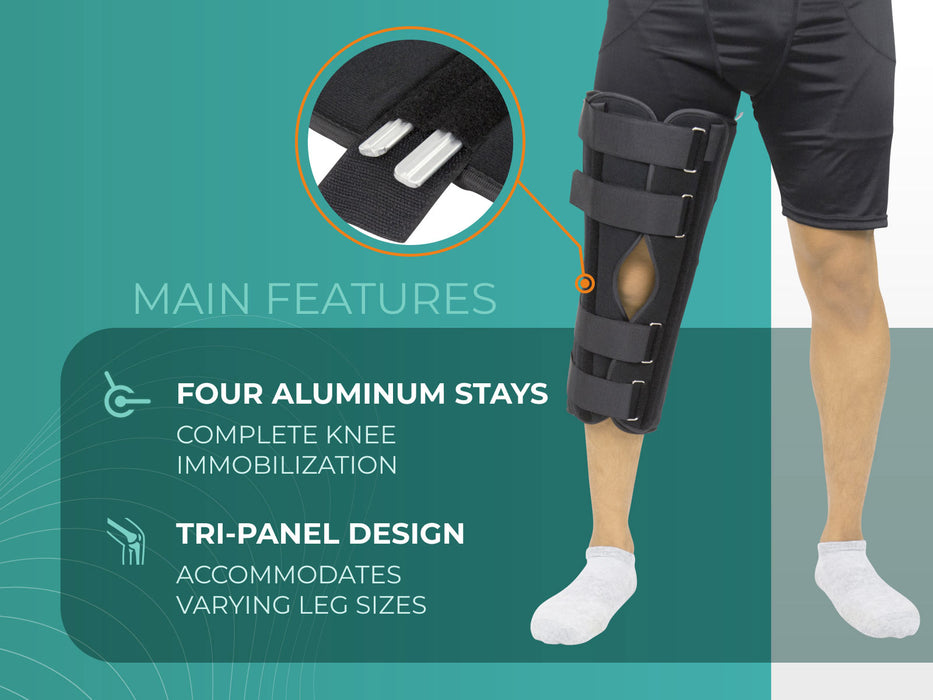830 Tri-Panel Knee Immobilizer