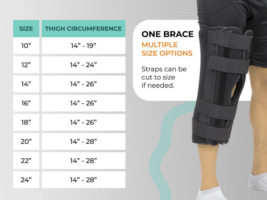 830 Tri-Panel Knee Immobilizer