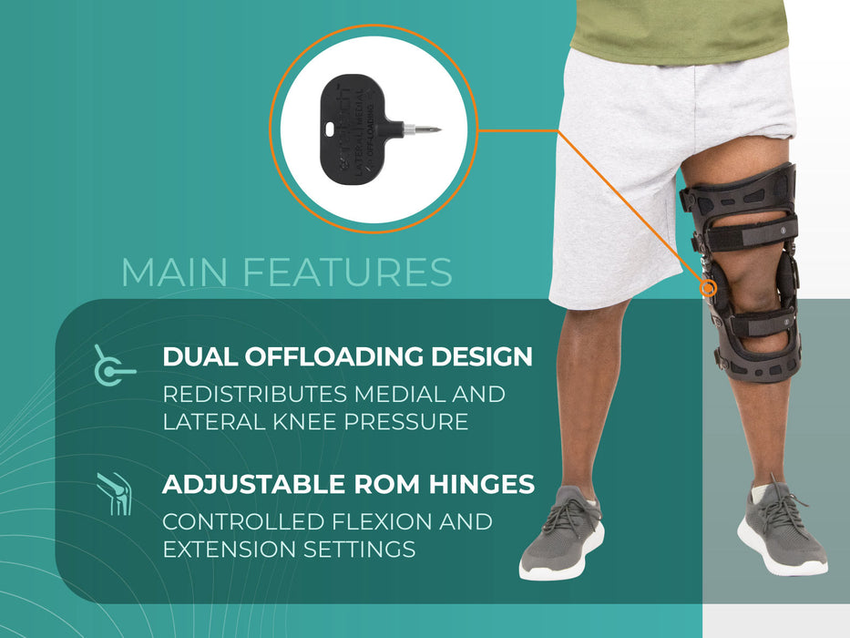 845 Dual OA Knee Brace