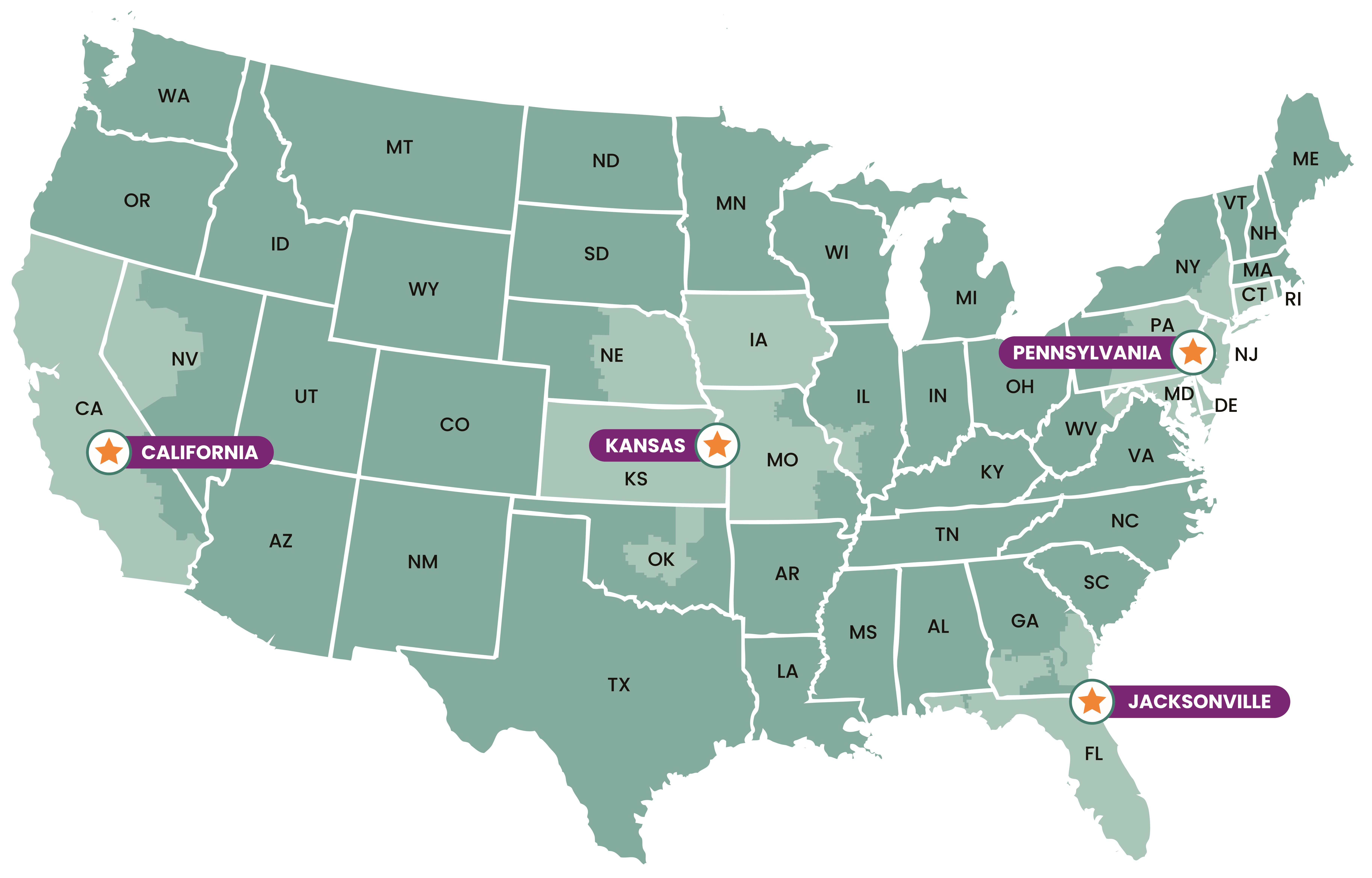 Coretech shipping times around the USA