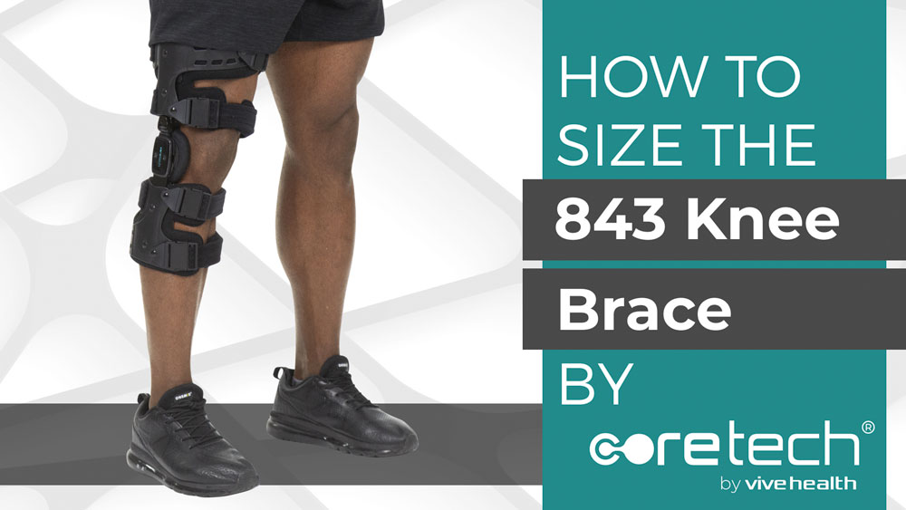 How to size the 843 OA Knee Brace